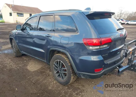 2019 Jeep Grand Cherokee Trailhawk 4X4 z USA, uszkodzony, nr VIN 1C4RJFLG7KC683722